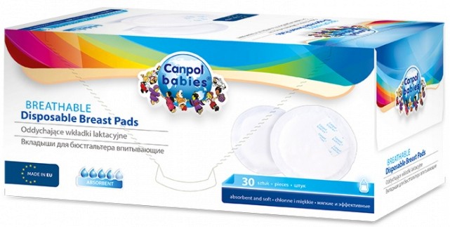 Подплънки за кърмачки Canpol babies Basic Подплънки за кърмачки Canpol babies Basic - 30 броя - продукт