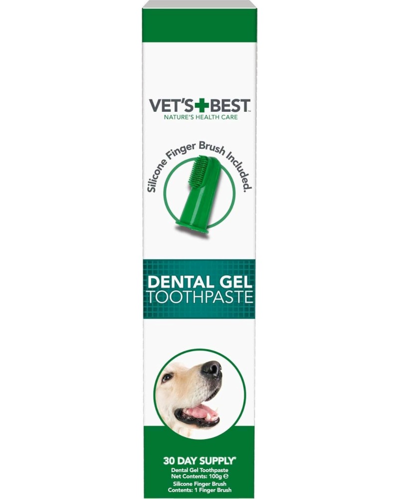      Vet's Best Dental Gel Toothpaste - 100 g,    ,   12  -   