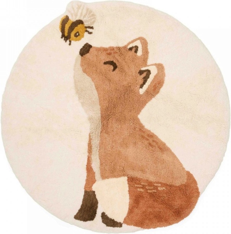 ������ ����� Little Dutch Fox - 100% ��������� �����, 110 x 110 cm, �� ���������� Forest Friends - �������