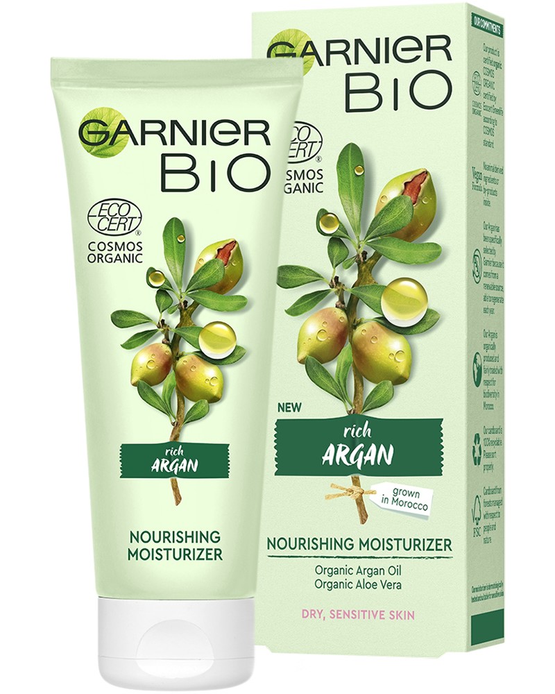Garnier Bio Argan Nourishing Moisturizer -          Garnier Bio - 
