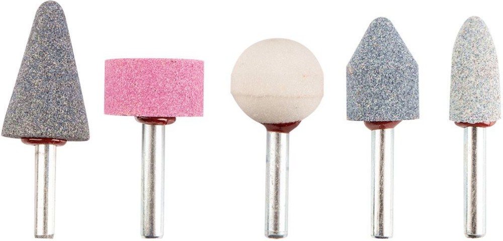 Комплект абразивни борчета за камък Toptools Комплект абразивни борчета за камък Toptools - 5 броя -