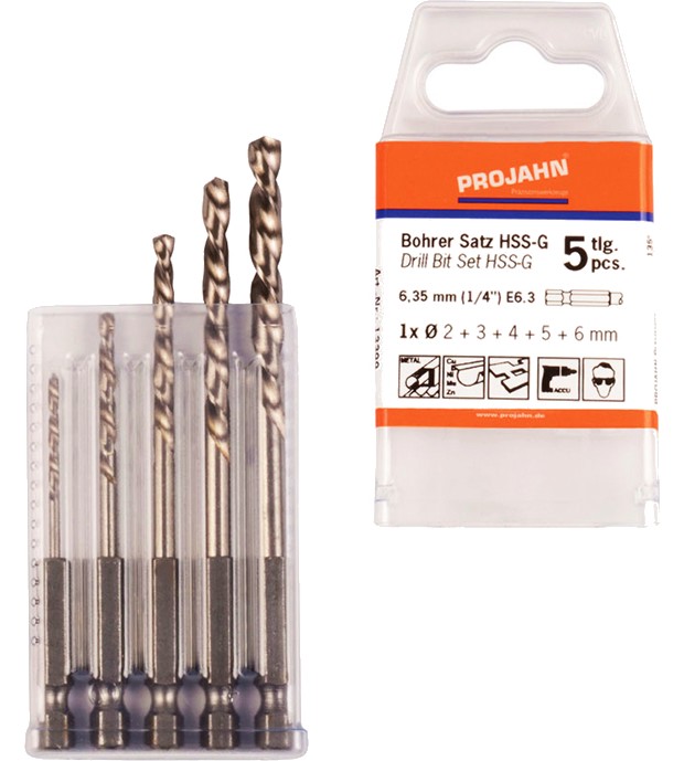    Projahn HSS-G - 5    ∅ 2 - 6 mm - 