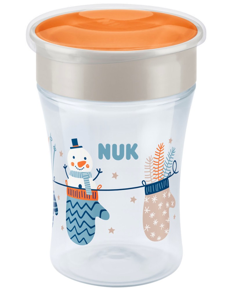   360 NUK Snow - 230 ml,   Magic Cup, 8+  - 