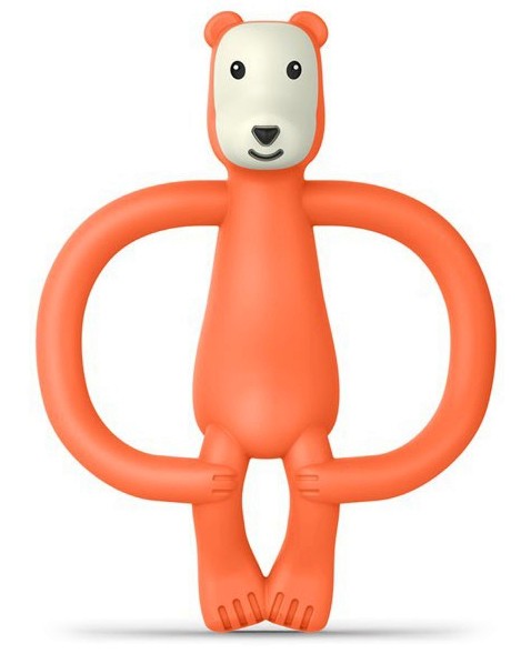 Силиконова гризалка Мече - Matchstick Monkey Силиконова гризалка Мече - Matchstick Monkey - За над 3 месеца - продукт