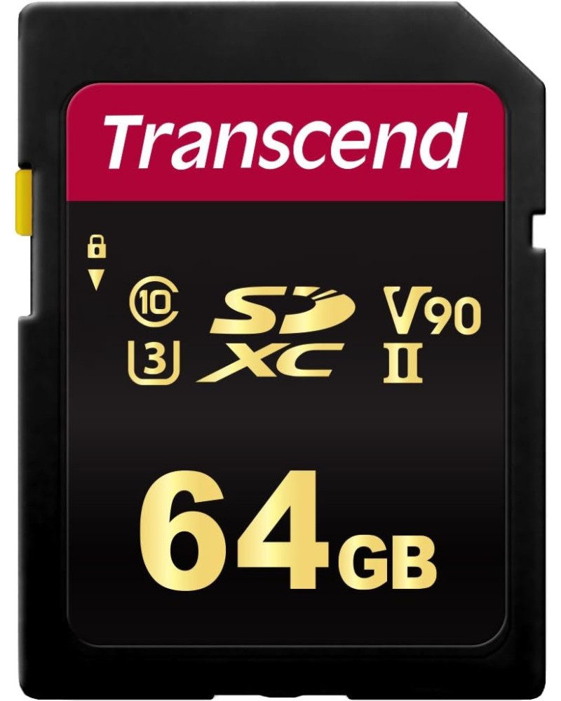 SDXC   64 GB Transcend - Class 10, UHS-II U3, V90 - 