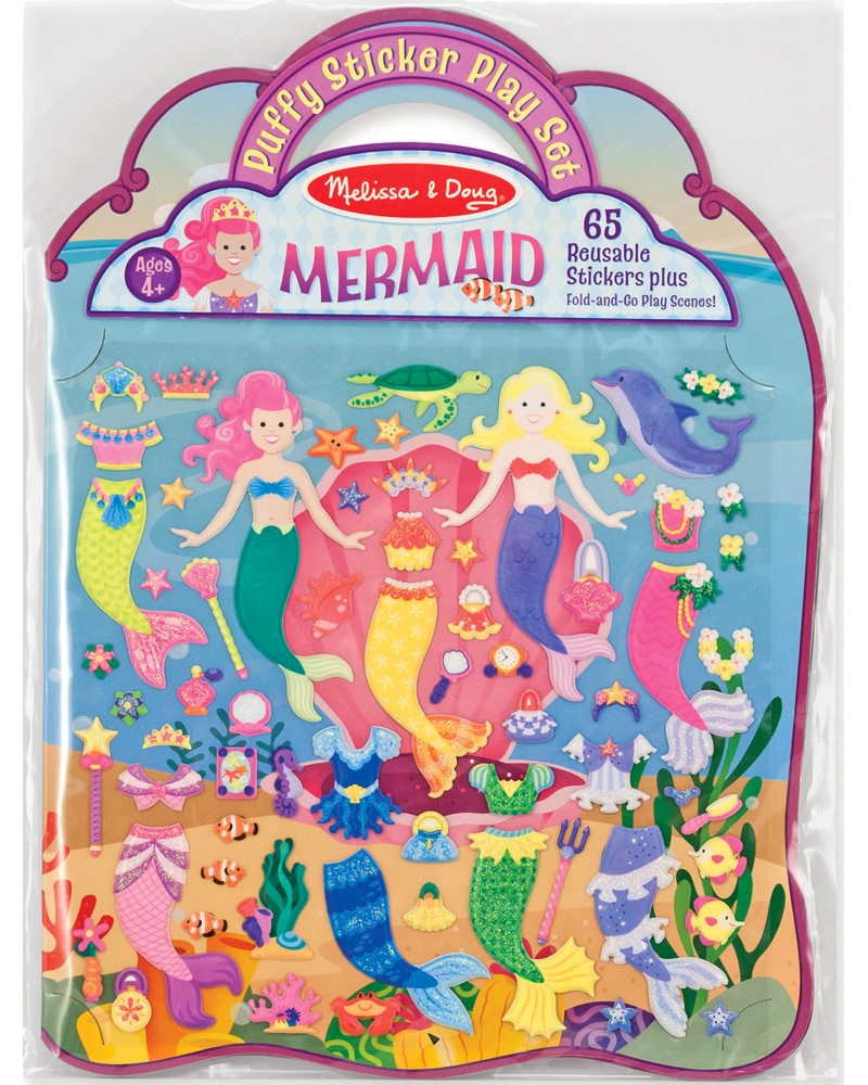 -       : Mermaid - Puffy Sticker Play Set -  