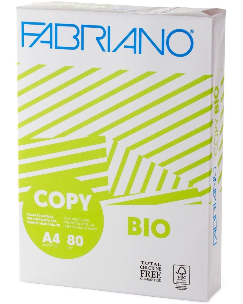    A4 Fabriano Copy Bio - 80 g/m<sup>2</sup> -  