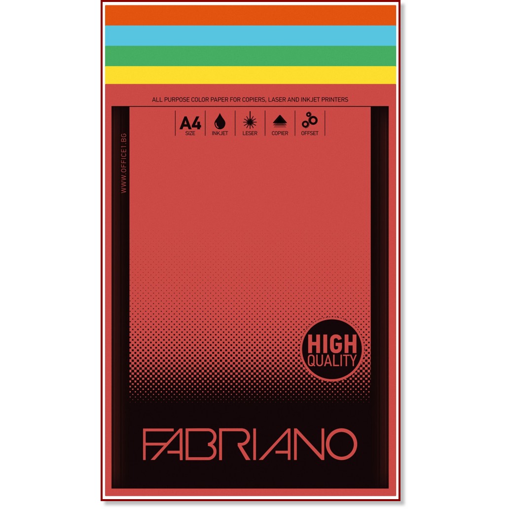 ������ ������� ������ A4 � �������� ������� Fabriano - 100 �����, 160 g/m<sup>2</sup> - 