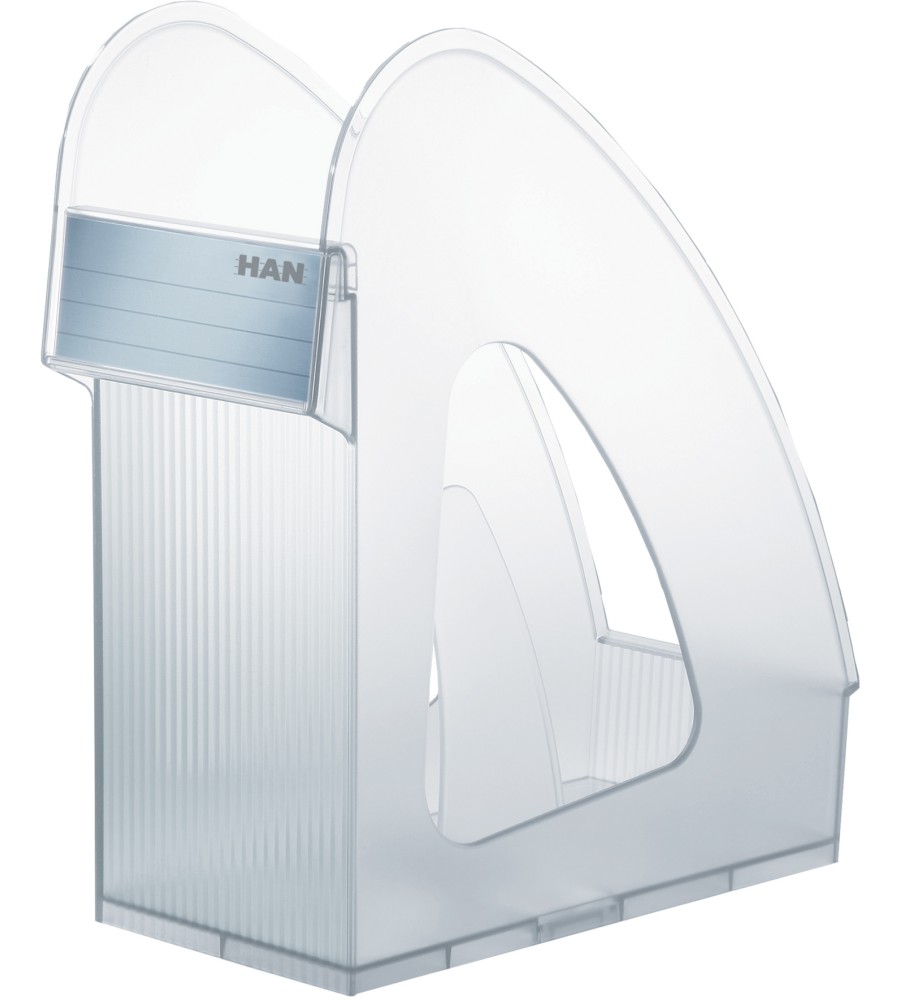Вертикална поставка за документи с разделител Han Galaxy Вертикална поставка за документи с разделител Han Galaxy - За формат C4 и с широчина 12 cm -