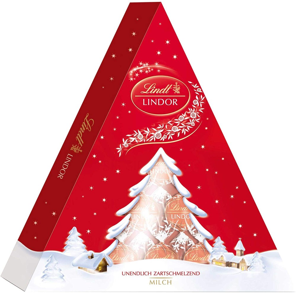 Lindt Lindor Christmas Tree - ������� �� ������ ������� � �������� �� 187 g - 