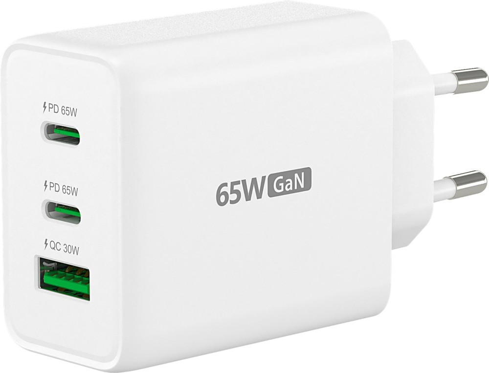  o j5create JUP3365E GaN - 65 W, 2 x USB-C, 1 x USB-A - 