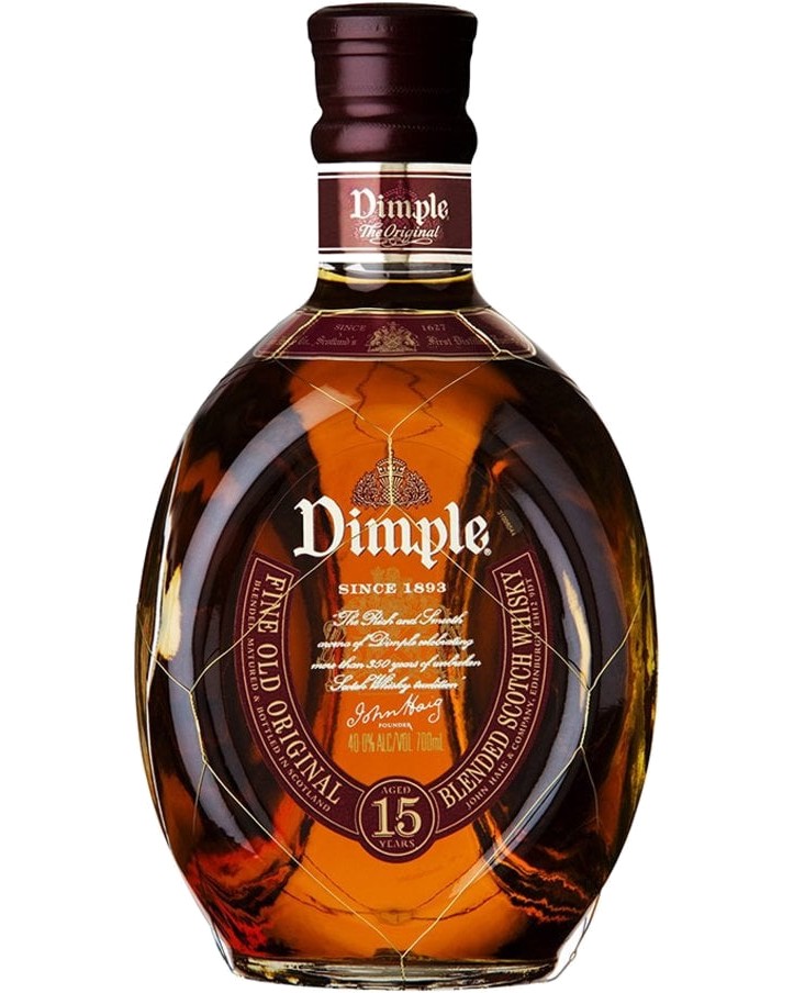 Dimple Blended Scotch Whisky Aged 15 Years - ���� ����� �������� 15 ������ - 