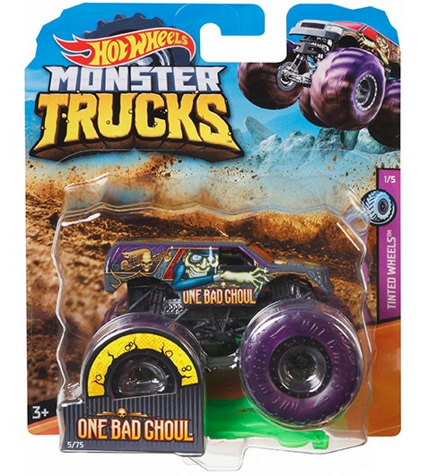   Mattel - One Bad Ghoul -   Hot Wheels: Monster Trucks - 