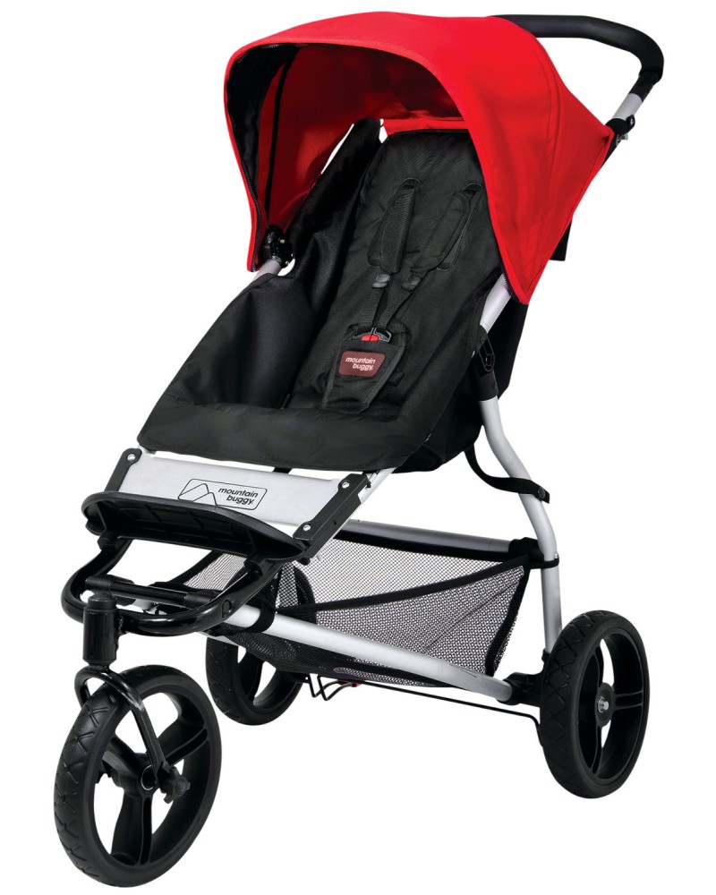 Бебешка количка 2 в 1 Mountain Buggy Mini - С лятна седалка и кош за кола Protect - количка