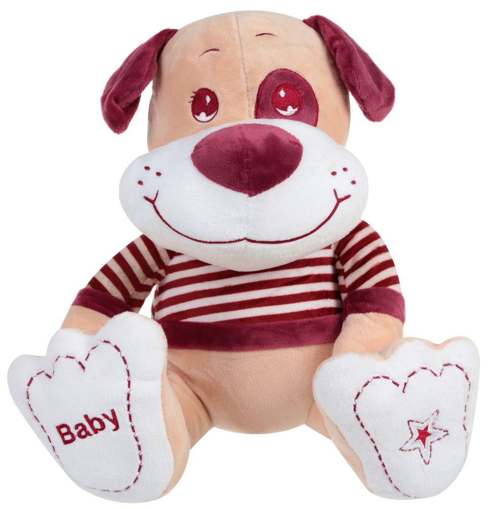 Кученце с пуловер - Baby Кученце с пуловер - Baby - Плюшена играчка - играчка