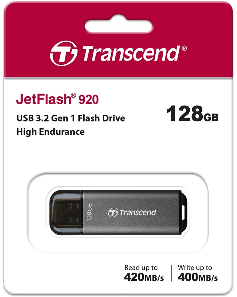 USB-� 3.2 ���� ����� 128 GB Transcend JetFlash 920 - 