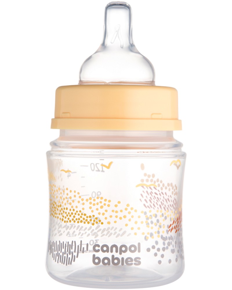   Canpol babies Easy Start - 120 ml,   Mountains, 0+  - 