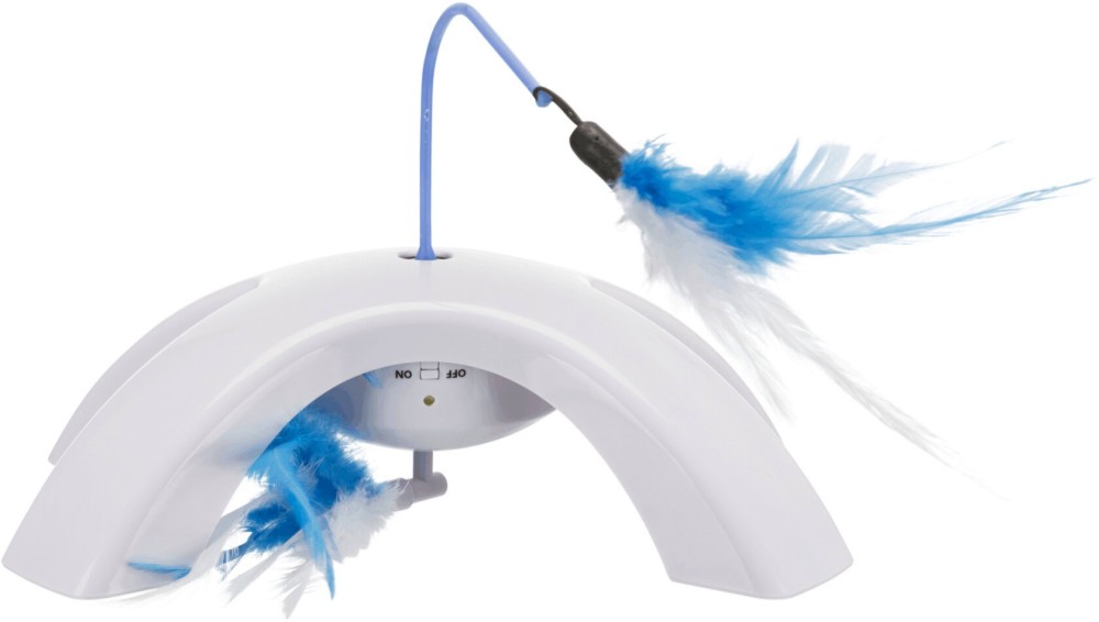Интерактивна играчка за котки Trixie Feather Twister Интерактивна играчка за котки Trixie Feather Twister - играчка