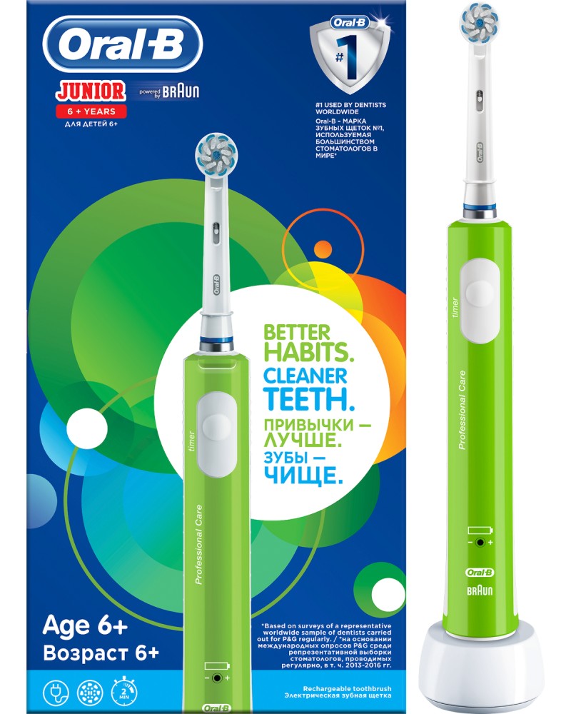 Oral-B Junior Electric Toothbrush 6+ -      - 
