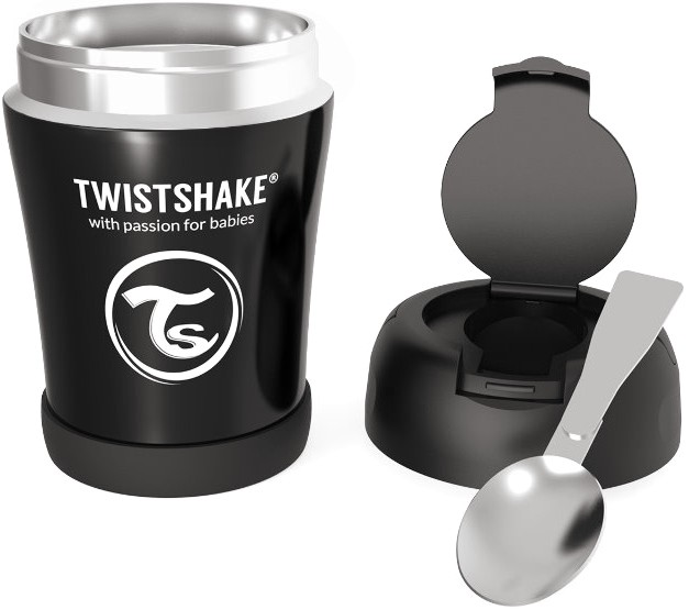 Термоконтейнер за храна Twistshake Термоконтейнер за храна Twistshake - 350 ml, с лъжичка, за 6+ месеца - продукт