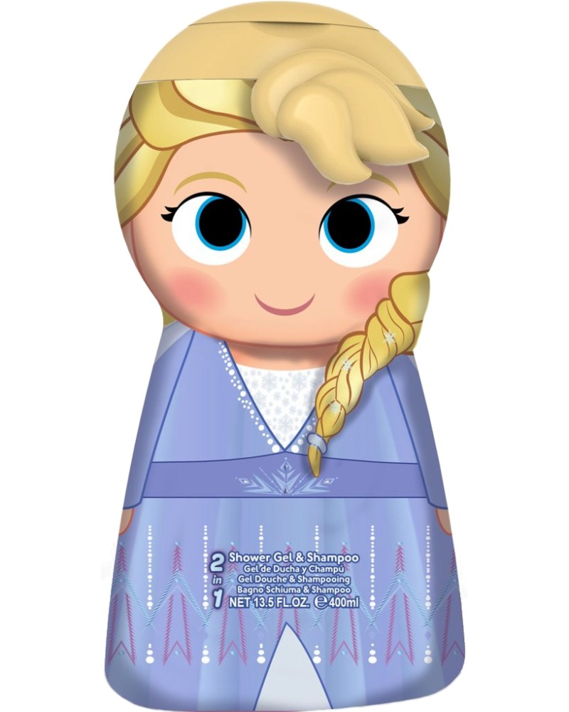 Frozen 2 Shower Gel & Shampoo 2D - Elsa -      2  1     -  