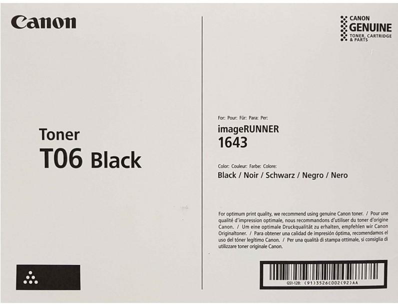 ����� ������ Canon CRG-T06 Black - 20500 �������� - 