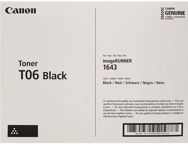  Canon CRG-T06 Black - 20500  - 