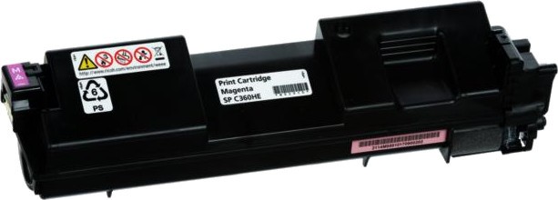 Тонер касета RICOH SPC360HE Magenta Тонер касета RICOH SPC360HE Magenta - 5000 страници -