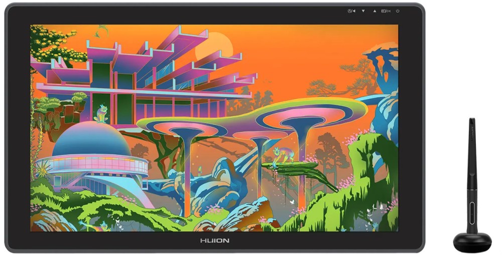 �������� ������� ������ Huion Kamvas 22 - 21.5" Full HD (1920 x 1080), 5080 lpi, 47.6 x 26.8 cm - 