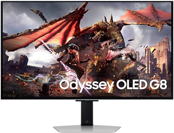 ������� Samsung Odyssey OLED G8 G80SD - 32", QD-OLED, 240 Hz, 16:9, 3840 x 2160, 0.03 ms, 2 x HDMI, DisplayPort, AMD FreeSync Premium Pro - 