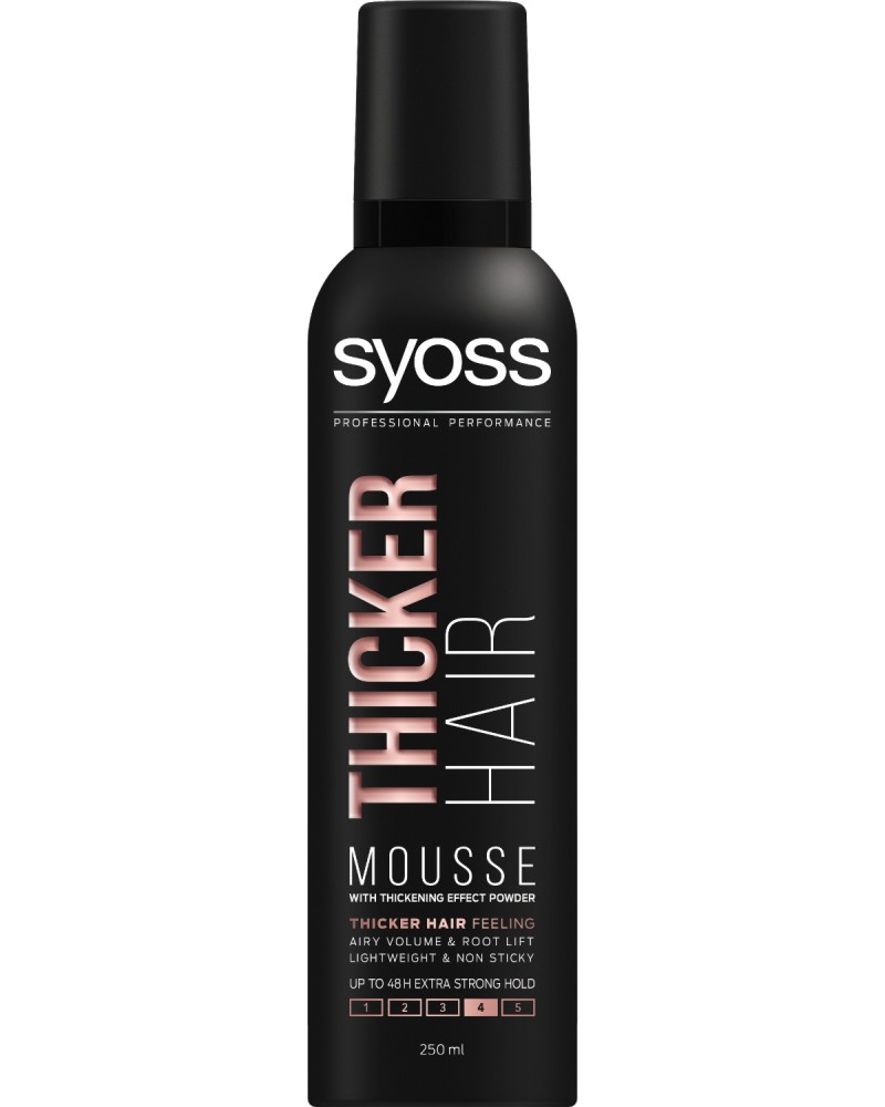 Syoss Thicker Hair Mousse -     - 