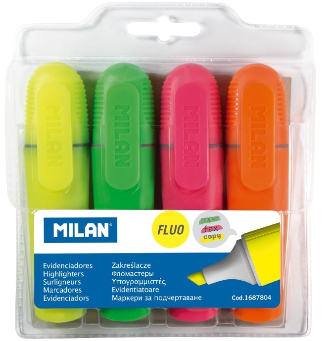 Флуоресцентни маркери Milan - store.bg