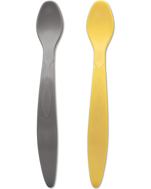 Бебешки лъжички за хранене Baby Care Бебешки лъжички за хранене Baby Care - 2 броя, за 6+ месеца - прибори