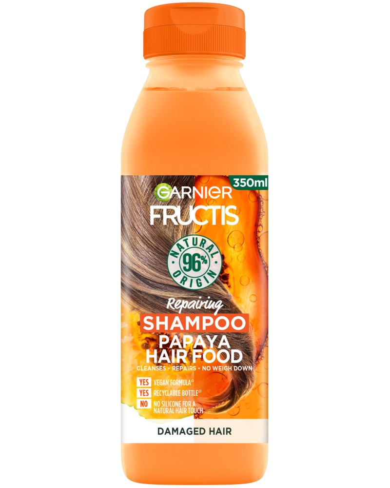 Garnier Fructis Hair Food Papaya Shampoo -          Hair Food - 