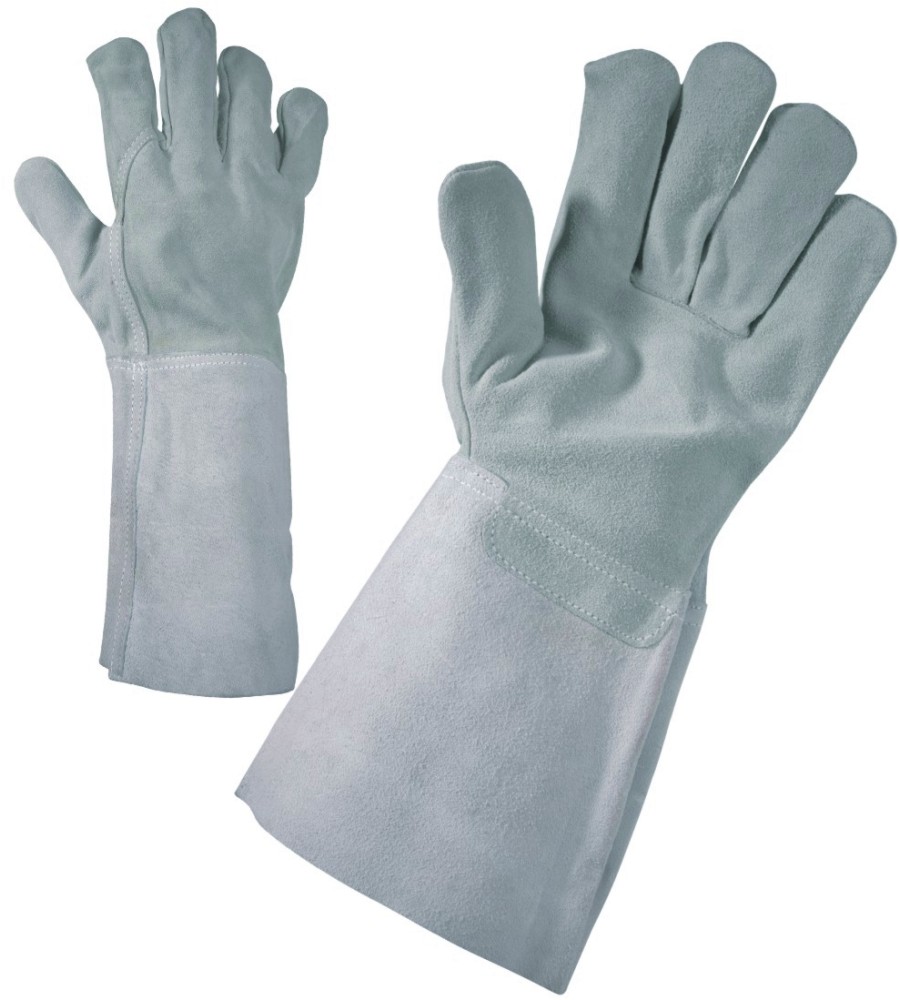 Работни ръкавици от телешка кожа Stenso Merlin - Размер 11 (30 cm) - 