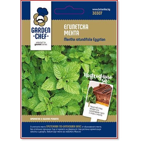Семена от Египетска Мента Семена от Египетска Мента - 1 g от серията Garden Chef -