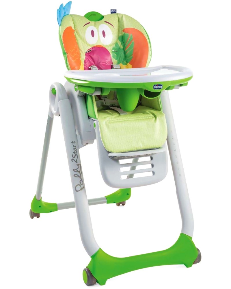 Детско столче за хранене - Polly 2 Start: Parrot - продукт
