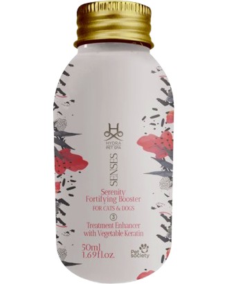 Стимулант за козина за кучета и котки Hydra Serenity Стимулант за козина за кучета и котки Hydra Serenity - 50 ml, с кератин, от серията Pet Spa Senses, за 4+ седмици - продукт