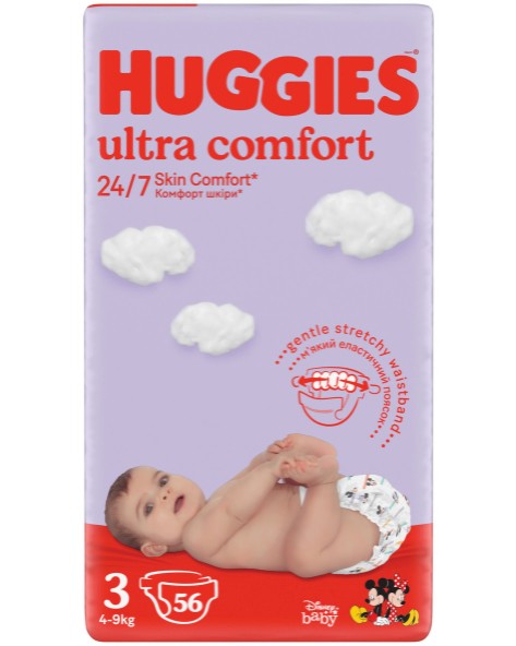  Huggies Ultra Comfort 3 - 36  56 ,   4-9 kg,       - 