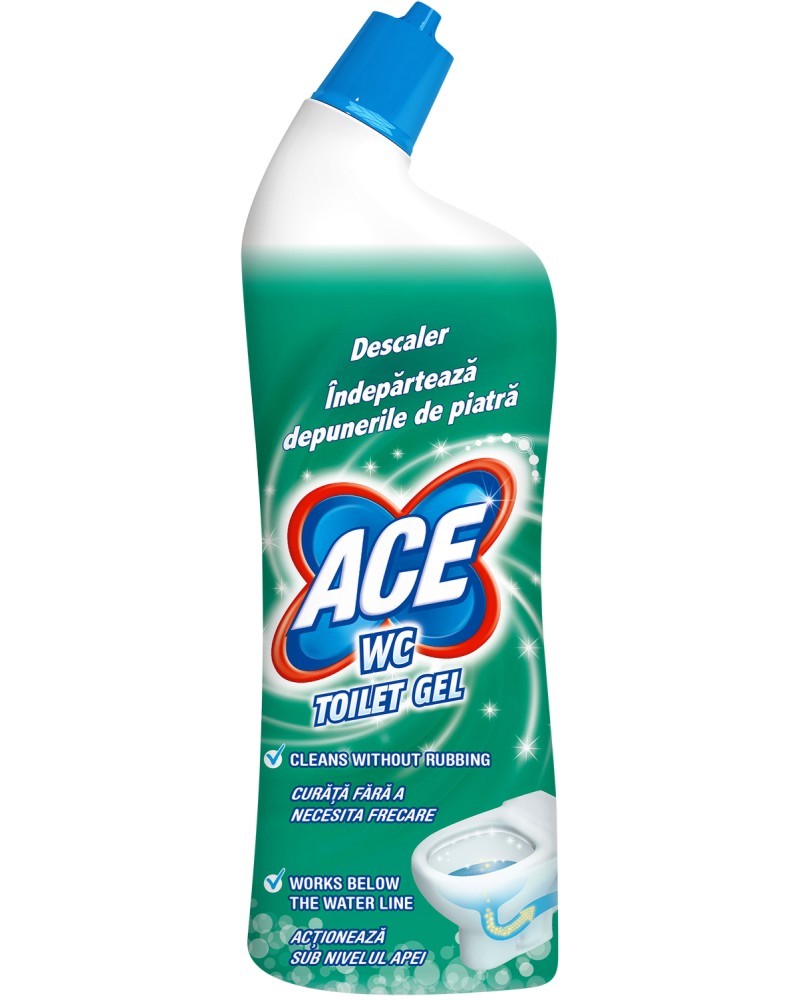         ACE WC Toilet Gel Descaling - 700 ml -  