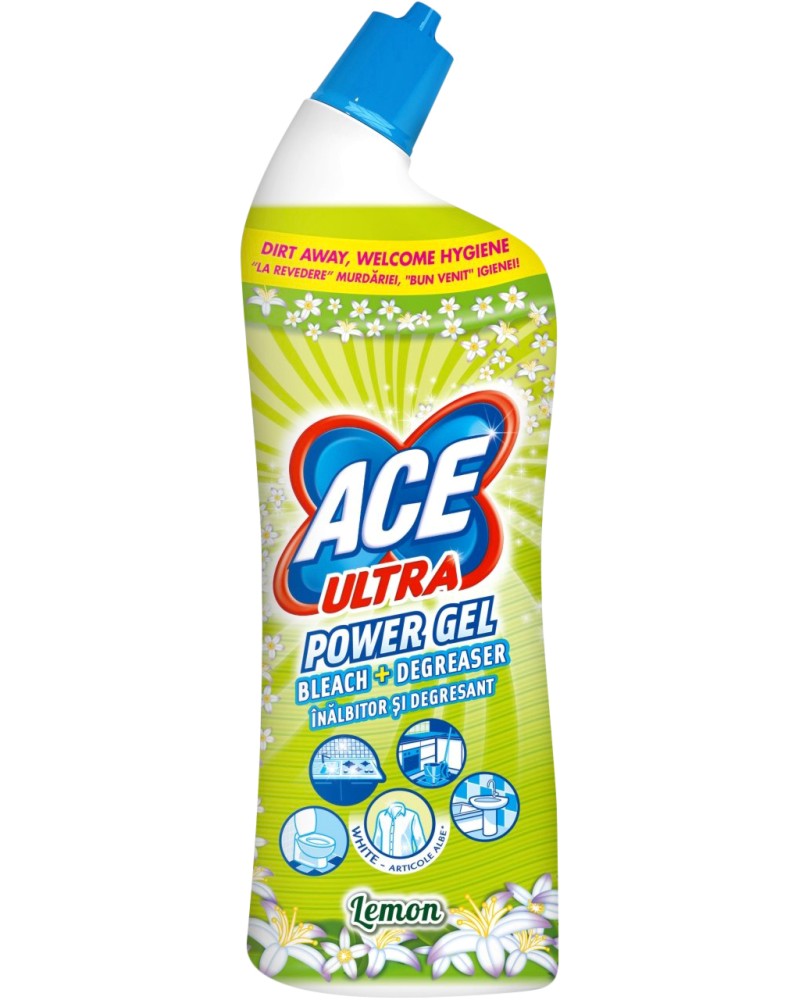���-������ � ������������ ACE Ultra Power Gel Lemon - 750 ml, � ������ �� ����� - ������