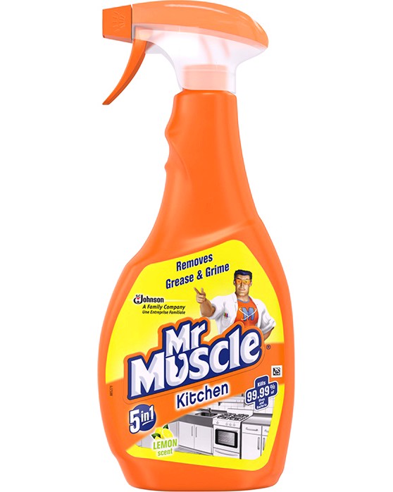 ����������� ��������� �������� �� ����� Mr Muscle - 500 ml, � ������ �� ����� - ��������� ��������
