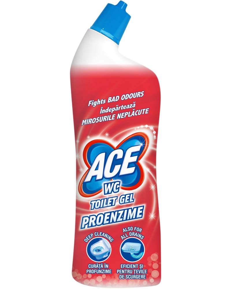    ACE WC Toilet Gel Proenzime - 700 ml -  