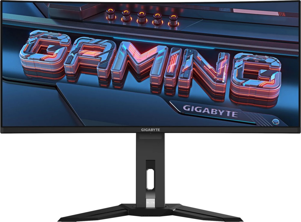  Gigabyte MO34WQC - 34", OLED, 175 Hz, 21:9, 3440 x 1440, 0.03 ms, 2 x HDMI, DisplayPort, USB-C, AMD FreeSync Premium Pro - 