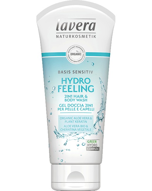 Lavera Basis Sensitiv Hydro Feeling Hair and Body Wash -          Basis Sensitiv -  