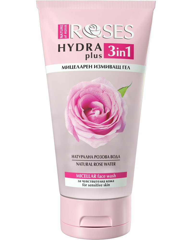 Nature of Agiva Roses Hydra Plus Micellar Face Wash -         Roses - 