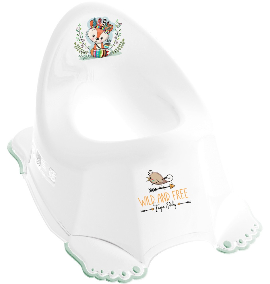 Детско музикално гърне Tega Baby Little Fox Детско музикално гърне Tega Baby Little Fox - От серията Wild & Free, 12+ м - гърне