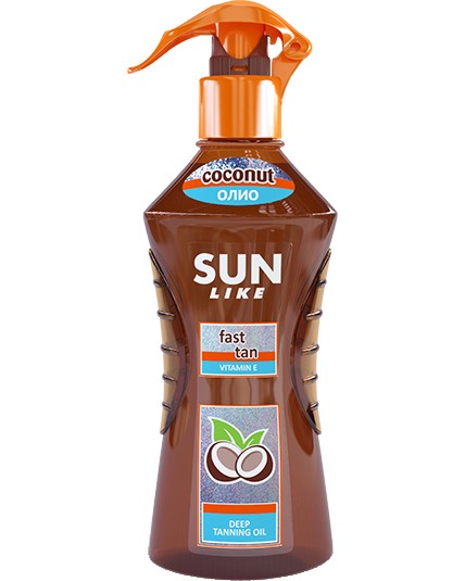 Sun Like Deep Tanning Oil Coconut -      , -   E - 