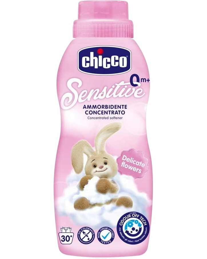 ���������� �� ������� ����� Chicco Sensitive Delicate Flowers - 750 ml - ����������