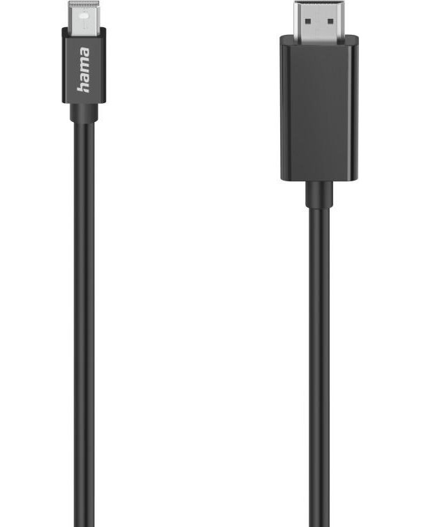 ����� Mini DisplayPort male ��� HDMI male Hama - 1.5 m - 